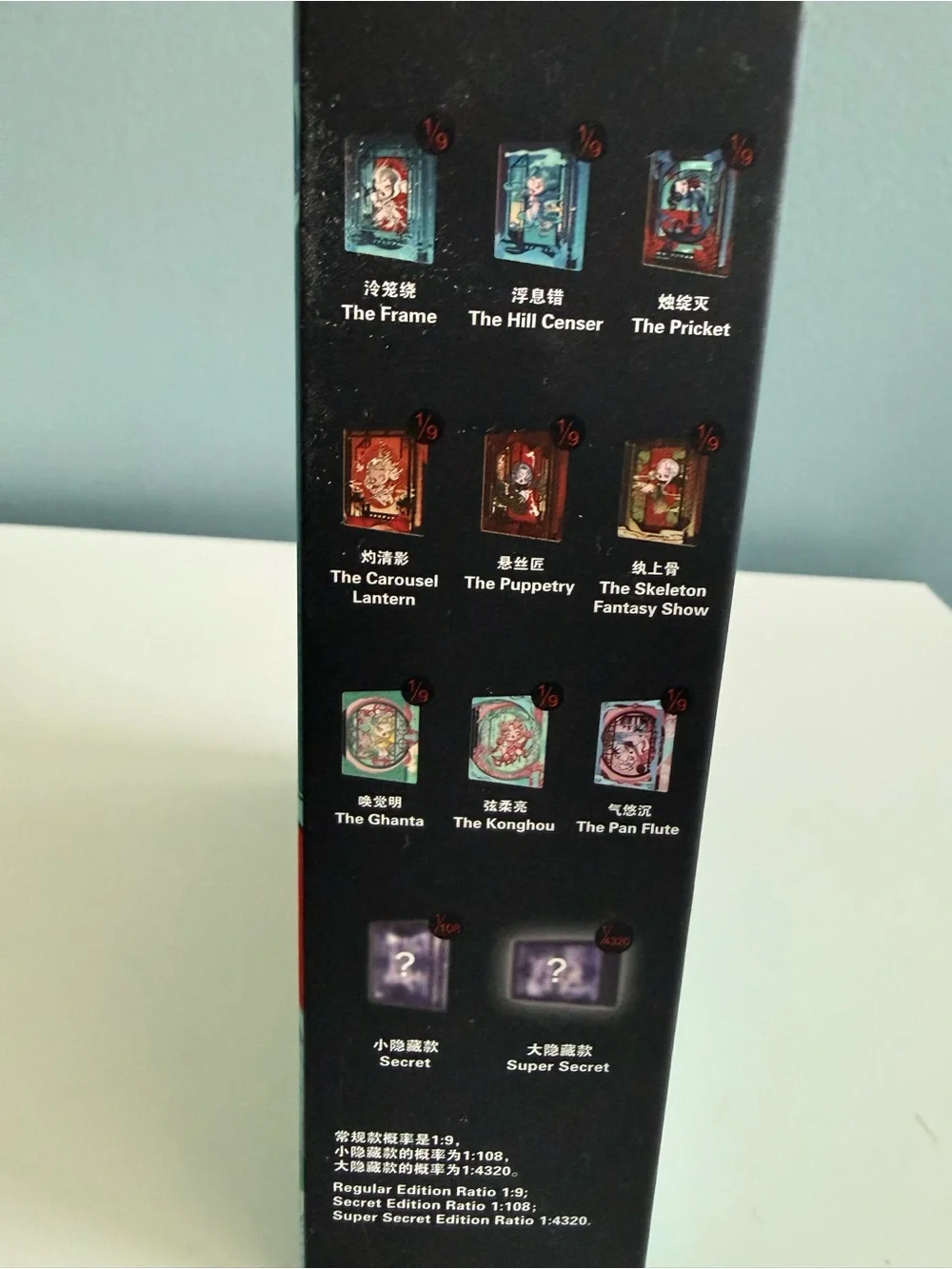 Pop Mart SKULLPANDA The Mirage Series Art Collection Card Confirmed Blind Box